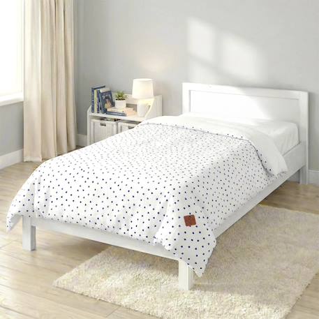 Housse de couette réversible en gaze de coton lovio Bleu+Rouge 2 - vertbaudet enfant 