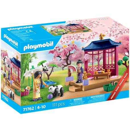Specials jardin asiatique avec deux personnages et pandas 71762 Multicolor 2 - vertbaudet enfant 