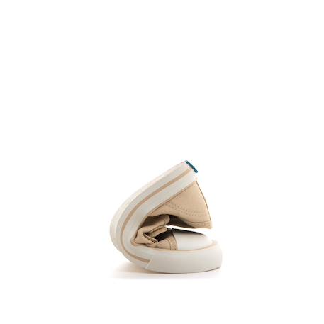 Sneakers filles synthétique fermeture adhésive barefoot Beige+Nude 3 - vertbaudet enfant 