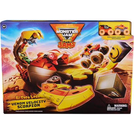 Monster jam - set de jeux mini scorpion Multicolore 2 - vertbaudet enfant 