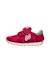 Sneakers en cuir et tissu sammy 3 vl. Beige-vert+Bleu foncé-orange+Céleste-jaune+Fuchsia-vert+Gris-bleu+Rose-fuchsia+Rose-jaune+Rouge-vert+Sage-rose 38 - vertbaudet enfant 