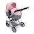 Poussette combinée mika Bleu+Gris+Gris et rose+Rose et noir+Violet 12 - vertbaudet enfant 