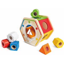 Trieur de formes en bois  - vertbaudet enfant