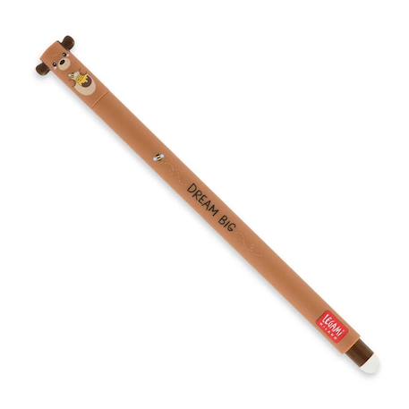 Stylo à encre gel effaçable - teddy bear Marron 2 - vertbaudet enfant 