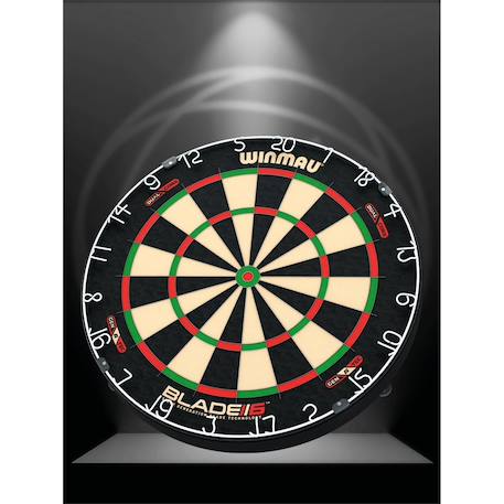 Tableau de fléchettes blade 6 dual core winmau Noir 1 - vertbaudet enfant 