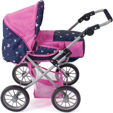 Poussette combinée leni papillon pour poupée Multicolore 1 - vertbaudet enfant 