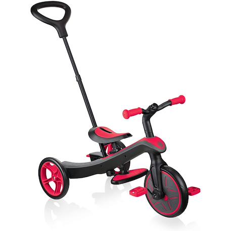 Tricycle et draisienne tout en un - trike explorer 4 en 1 Rouge 1 - vertbaudet enfant 