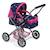 Poussette pour poupons Bleu et rose 2 - vertbaudet enfant 
