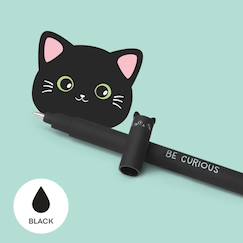 Jouet-Stylo à encre gel effaçable - kitty