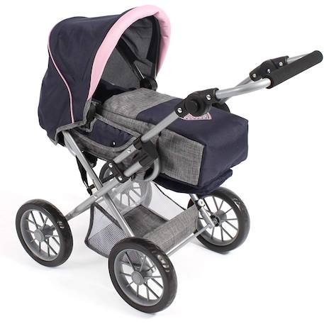 Poussette combinée leni Bleu+Gris+Gris et rose+Multicolore+Rose+Rose fuschia+Rose -violet+Violet 16 - vertbaudet enfant 
