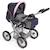 Poussette combinée leni Bleu+Gris+Gris et rose+Multicolore+Rose+Rose fuschia+Rose -violet+Violet 16 - vertbaudet enfant 