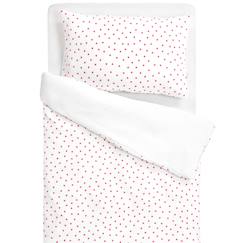 Linge de maison et décoration-Linge de lit bébé-Parure de lit en gaze de coton réversible lovio