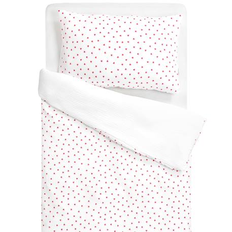 Parure de lit en gaze de coton réversible lovio Bleu+Rouge 5 - vertbaudet enfant 