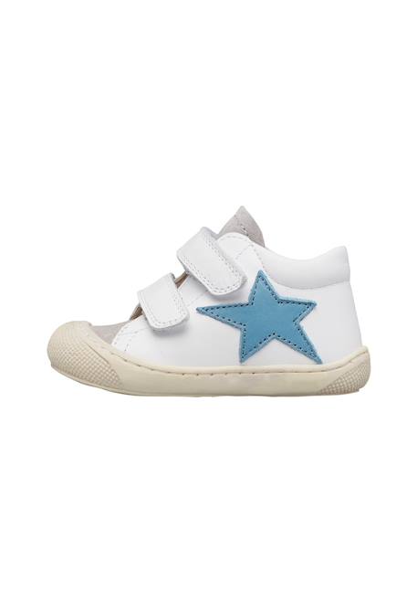 Chaussures en cuir et en daim kolde vl Blanc crème-vert+Blanc-beige-+Blanc-gris- 13 - vertbaudet enfant 
