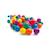 Sac de 100 balles fun 80 mm pour aires de jeux gonflables Multicolore 2 - vertbaudet enfant 