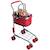 Chariot en métal avec panier de transport avec 40 miniatures Rouge 2 - vertbaudet enfant 