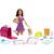 Barbie set de jeu d'adoption de chiots avec poupée brunette Multicolore 2 - vertbaudet enfant 