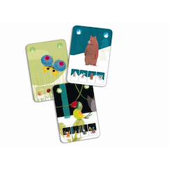 Jouet-Jeux de société-Jeu de 7 familles mini nature