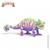 L'école des animaux magiques - caspar le caméléon Vert et violet 2 - vertbaudet enfant 