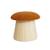 Pouf champignon enfant avec rangement teddy et velours - shroumy Terracotta 2 - vertbaudet enfant 