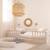 Lit bébé montessori au sol avec protection antichute Beige sable 2 - vertbaudet enfant 