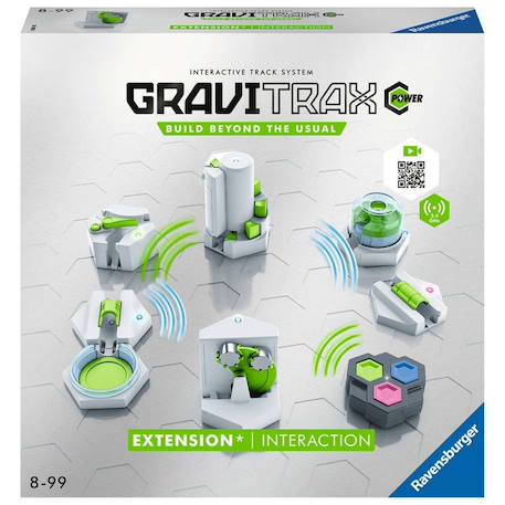 Gravitrax power système de piste interactive Blanc et vert 2 - vertbaudet enfant 