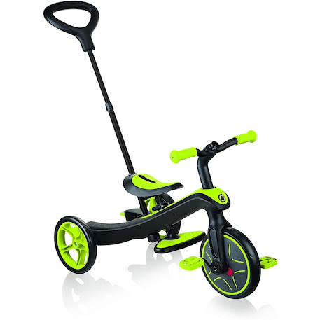 Globber explorer trike 4en1 tricycle vert Vert et noir 1 - vertbaudet enfant 