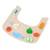 Plateau chaise haute + fruits et légumes sit up flex Naturel - multicolore 1 - vertbaudet enfant 