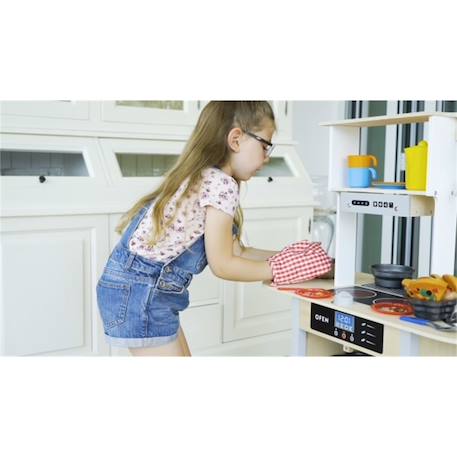 Cuisine de jeu en bois Multicolore 1 - vertbaudet enfant 