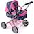 Poussette landeau pour poupée smarty Beige+Bleu+Gris et bleu+Gris et rose+Rose+Rose et bleu+Rose fuschia+Violet 17 - vertbaudet enfant 