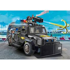 Jouet-Jeux d'imagination-Figurines, mini mondes, héros et animaux-City action véhicule d'intervention des forces spéciales 71144