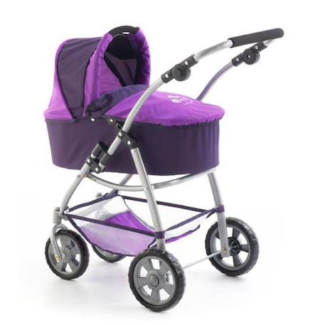 La poussette combinée 3 en 1 emotion 'all in' pour poupons Multicolore+Noir et rose+Rose+Rose et bleu+Rose et gris+Rose fuschia+Violet+Violet étoiles 36 - vertbaudet enfant 