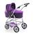 La poussette combinée 3 en 1 emotion 'all in' pour poupons Multicolore+Noir et rose+Rose+Rose et bleu+Rose et gris+Rose fuschia+Violet+Violet étoiles 36 - vertbaudet enfant 