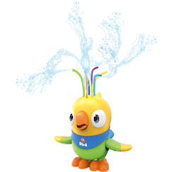 Jouet-Jeux de plein air-Arroseur splash & fun ''perroquet'', hauteur 20 cm