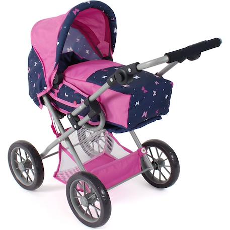 Poussette combinée leni papillon pour poupée Multicolore 2 - vertbaudet enfant 