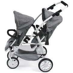 Jouet-Poupons et poupées-Le buggy tandem vario pour poupons