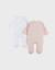 Lot de 2 pyjamas bébé coton Rose 6 - vertbaudet enfant 