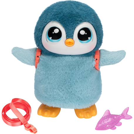 Little live pets - mon pingouin qui marche Bleu 1 - vertbaudet enfant 