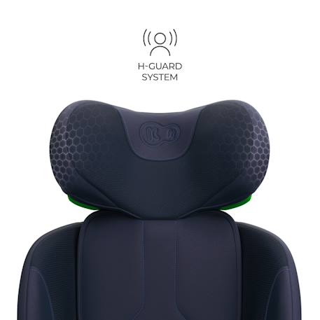 Siège auto I-GROW 2 PLUS, i-size 4-en-1   40-150 cm pivotant 360°, isofix, top tether, dos et face route, protection latérale, inclinable, ventilation, évolutif 0-12 ans Bleu+Gris+Noir+Vert 5 - vertbaudet enfant 
