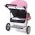 Poussette jogger 3 roues pour poupons jumelles Multicolore+Rose+Rose clair+Violet 1 - vertbaudet enfant 
