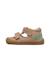 Sandales semi en cuir et en daim irtys Bleu clair-+Rose clair-+Tourterelle-militaire-+Vert-orange 13 - vertbaudet enfant 