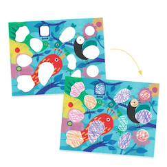 Fabuleux pochoirs piou piou & co  - vertbaudet enfant