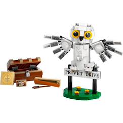 Jouet-Jeux d'imagination-Lego harry potter - hedwige au 4 privet drive - 76425