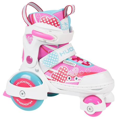 Firts quad girl, mon premier roller. Taille 26-29 Rose 2 - vertbaudet enfant 