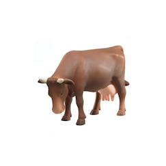 Jouet-Jeux d'imagination-Figurine vache - brun
