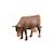 Figurine vache - brun Marron 1 - vertbaudet enfant 