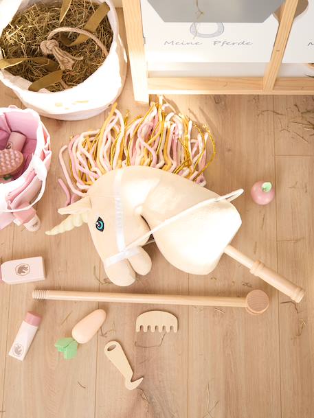 Cheval bâton licorne pour enfant Licorne Aurora 5 - vertbaudet enfant 