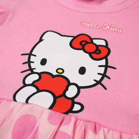 Robe fille pour enfant à motif hello kitty Rose 5 - vertbaudet enfant 