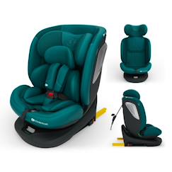 Puériculture-Siège auto I-GROW 2 PLUS, i-size 4-en-1   40-150 cm pivotant 360°, isofix, top tether, dos et face route, protection latérale, inclinable, ventilation, évolutif 0-12 ans