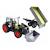 Claas nectis 267 f avec chargeur frontal et remorque à plate-forme Multicolore 2 - vertbaudet enfant 